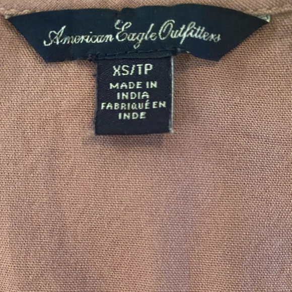 🛑SOLD ON MERCARI🛑 American Eagle Outfitters Top Short Sleeves Boho Size XS EUC - Picture 7 of 8